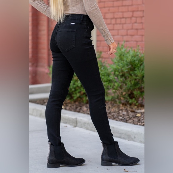 KanCan High Rise Distressed Super Skinny, 1/24 - Picture 8 of 12